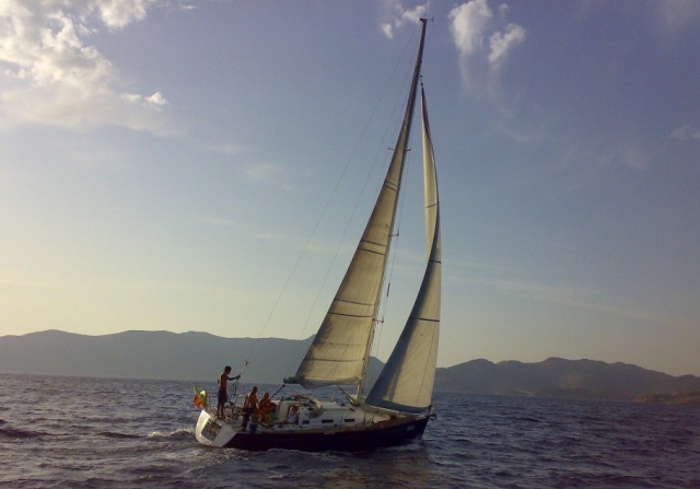 Par la mer 
